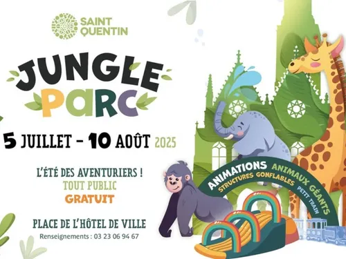 Le Jungle Parc arrive à Saint-Quentin 