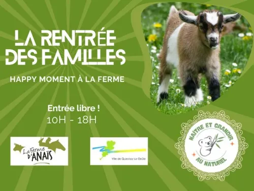 La rentrée des familles à la ferme à Quesnoy-sur-Deûle !