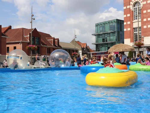 Une nouvelle plage urbaine à Bruay-la-Buissière