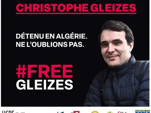 Lille : un rassemblement pour le journaliste Christophe Gleizes