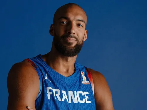 Rudy Gobert capitaine de l'Equipe de France de basket