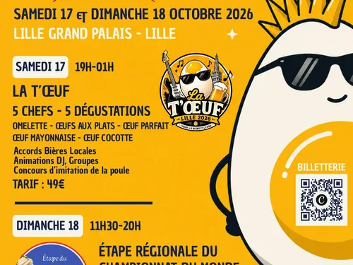 L’Œuforie, le premier festival lillois dédié à l’œuf, arrive ce...