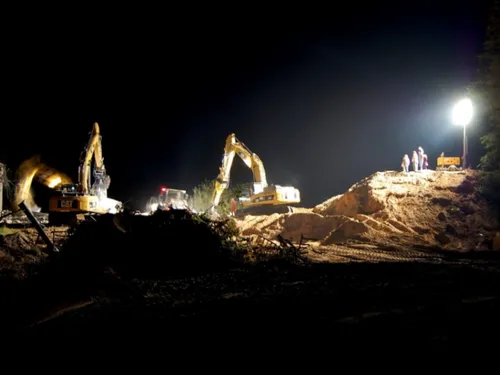 Des travaux de nuit sur l'A21