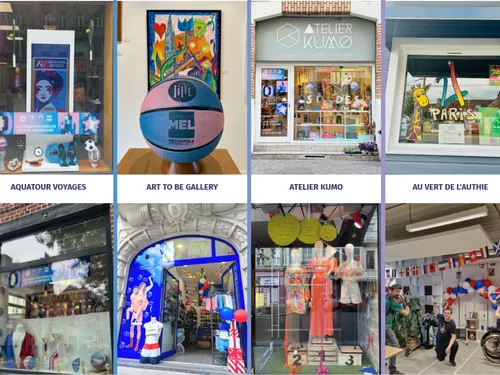 Votez pour la plus belle vitrine des JO dans la région ! 