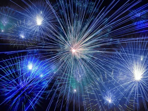 Un feu d'artifice à Wimereux ce vendredi soir