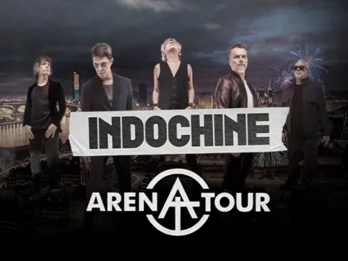 La billetterie pour Indochine ouvre ce samedi