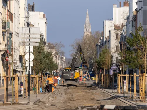 Une portion de la rue Solférino fermée pour travaux