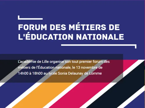 Premier forum emploi de l'Académie de Lille