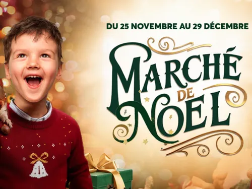 Un Marché de Noël extérieur à Aushopping Noyelles-Godault