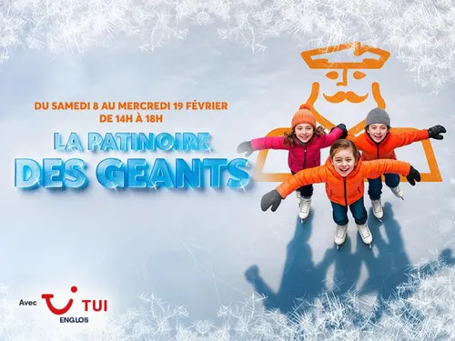 Une patinoire à Aushopping Englos pour les vacances