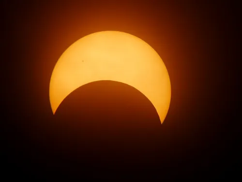 Une éclipse solaire à voir ce week-end à Lille