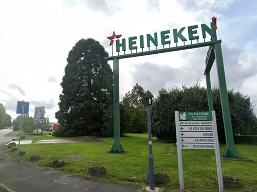 Des travaux débutent autour de l'usine Heineken à Mons-en-Baroeul