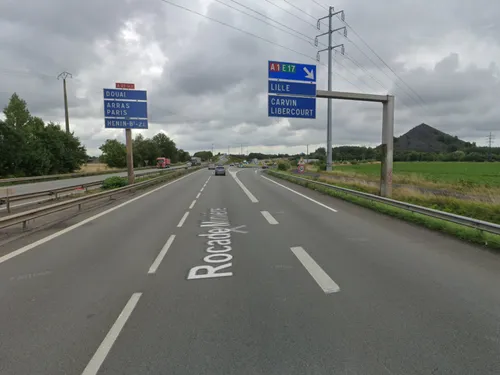 Des travaux débutent entre l’A1 et l’A21 ce lundi