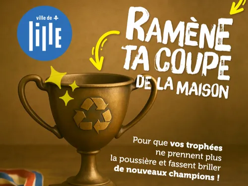 "Ramenez vos coupes" à la Maison des Associations de Lille