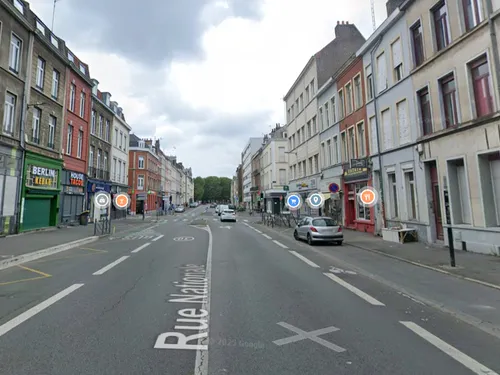 La rue Nationale en sens unique deux semaines à Lille