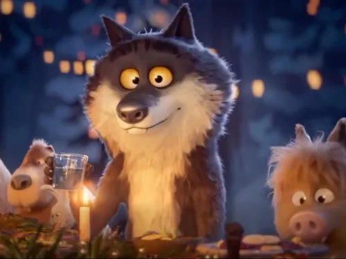 Finalement pas de peluche loup chez Intermarché !