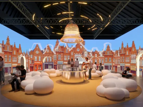 Les 1ères images de la Cité de la Bière à Bailleul