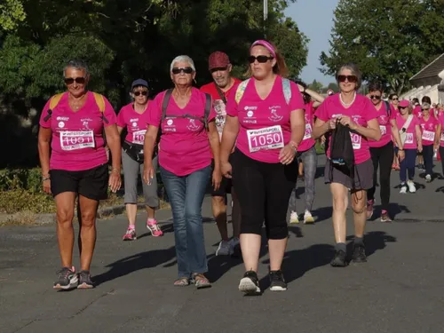 Retour de la marche solidaire à La Couture pour Octobre Rose