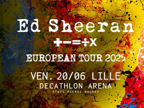 Ed Sheeran au stade Pierre Mauroy !