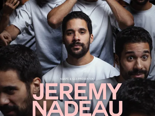 Jérémy Nadeau en spectacle au Théâtre Sébastopol 