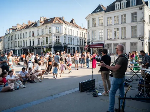 Le centre-ville de Lille piéton pour la Fête de la Musique