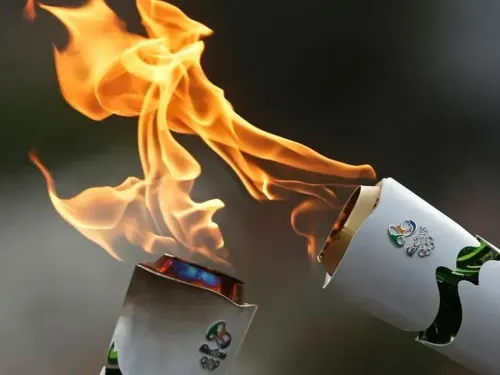 Le parcours de la flamme olympique dans l'Aisne