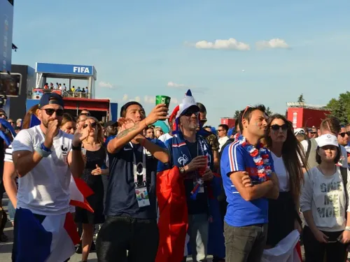 Mondial : une fan zone ouvre à Roubaix