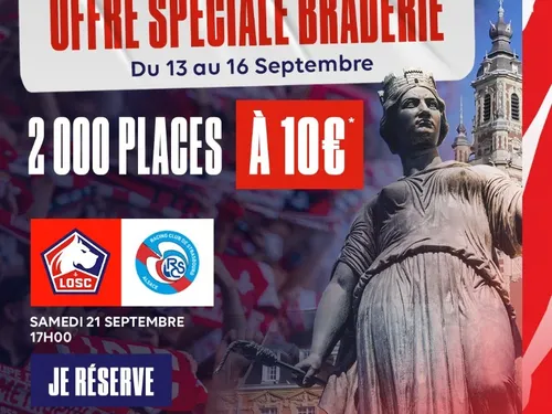 Le LOSC fait aussi sa braderie !