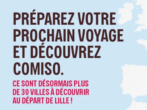 Nouvelle liaison au départ de l'aéroport de Lille