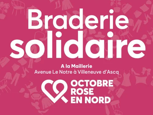 Octobre rose : retour de la Braderie solidaire à La Maillerie