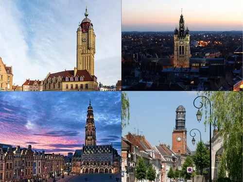 Les beffrois : véritables stars de la région