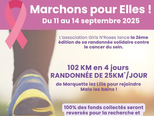 Une marche solidaire de Marquette-lez-Lille à Dunkerque en septembre 