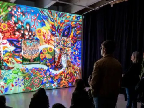 Une installation artistique pour Lille3000 à Westfield Euralille 