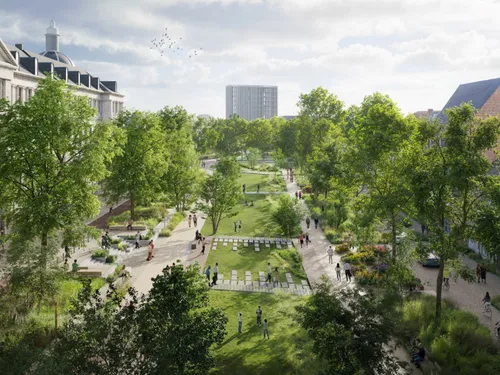 Un futur parc en plein cœur du Vieux-Lille