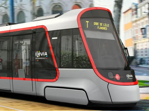 Les nouvelles rames de tramway testées en métropole lilloise