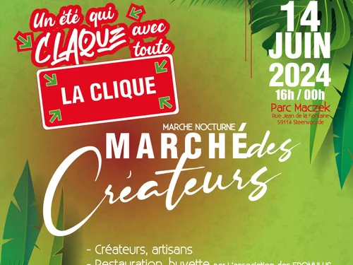 Un marché nocturne à Steenvoorde