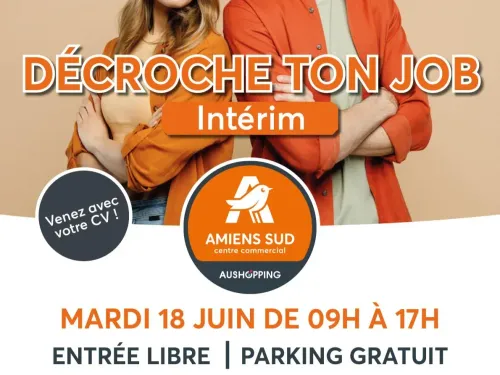 Une journée emploi à Aushopping Amiens Sud