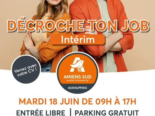 Une journée emploi à Aushopping Amiens Sud
