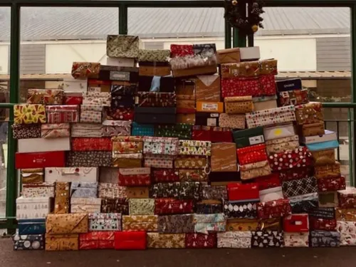 Et si vous remplissiez une "boîte de Noël" pour une personne...