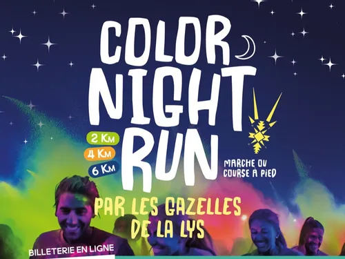 Une "Color Night Run" dans la Vallée de la Lys 