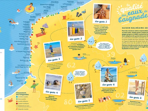 Sur quelles plages se baigner cet été dans la région ?