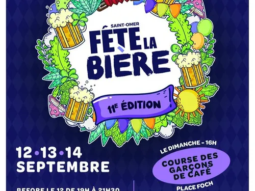 Retour de la fête de la Bière à Saint-Omer en septembre 