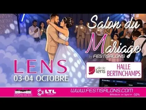 Le Salon du Mariage revient à Lens les 3 et 4 octobre