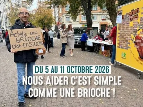 Une semaine de vente de brioches pour les Papillons Blancs de Lille