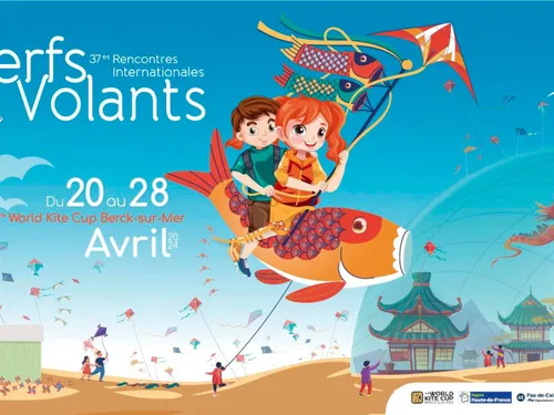 Ce week-end, les cerfs-volants à l'honneur à Berck-sur-Mer