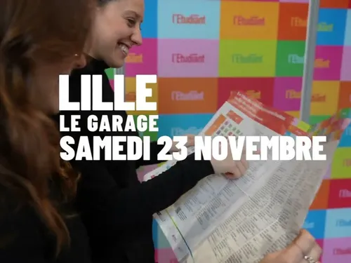 Un salon pour la poursuite d'études à Lille ce samedi 