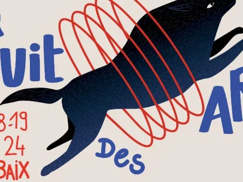 Roubaix, galerie géante lors de la Nuit des Arts