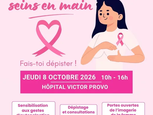 Roubaix se mobilise tout le mois pour Octobre Rose