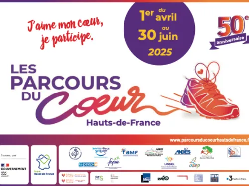 Les 50 ans des Parcours du coeur dans la région !