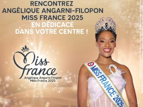 Miss France 2025 en dédicaces dans la métropole lilloise 